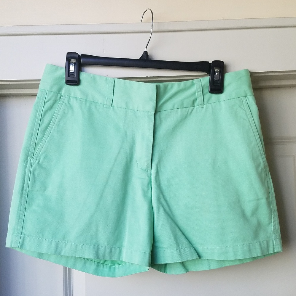 Vineyard Vines Green Cotton Shorts, 6